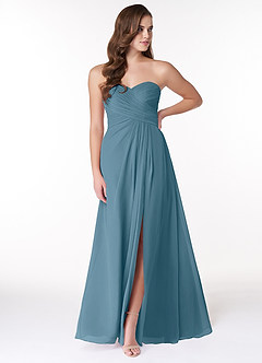 Azazie Arabella Allure Bridesmaid Dresses Bermuda A-Line Sweetheart Neckline Chiffon Convertible Dress image1