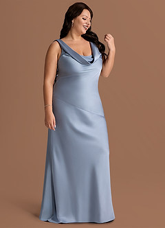 Rylina Powder Blue Maxi Dress image10