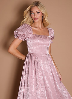 Bianca Pastel Pink Midi Dress image4
