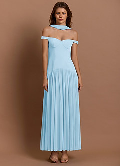 Isolde Sky Blue Maxi Dress image6
