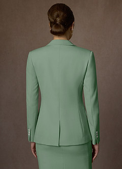 front Kennedy Matchá Vestido estruturado com elastano