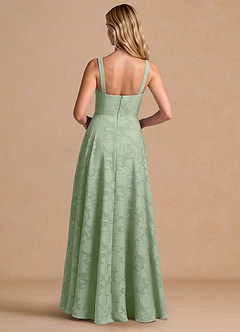 Kinneret Light Green Maxi Dress image2