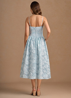 Celestine Pale Blue Midi Dress image3