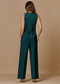 front Rowan Pine Refined Weave Performance 2-Piece Suit