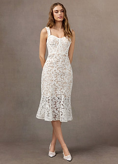 Candace White Midi Dress image6