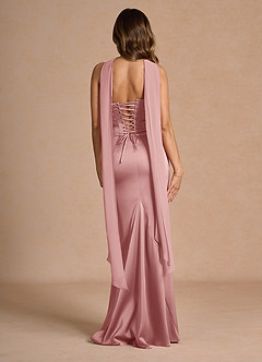 Robe Longue Rose Clair Sorrel image2