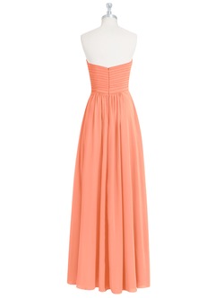 Azazie Yazmin Bridesmaid Dresses Sunset A-Line Sweetheart Neckline Chiffon Convertible Dress image9