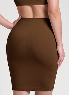 front Højtaljet sømløs shapewear-underkjole