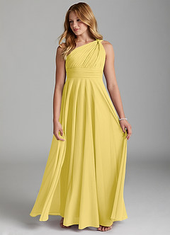 Azazie Charlize Junior Klä av A-Line i Maska image4