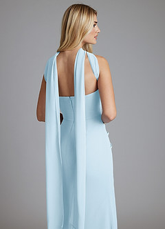 Azazie Solstice Brudepigekjoler Havfrue Stropløs Chiffon Gulv-længde Kjole image14