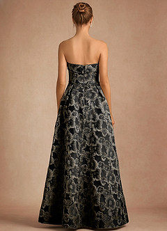 Florentine 검은색 맥시 드레스 image2