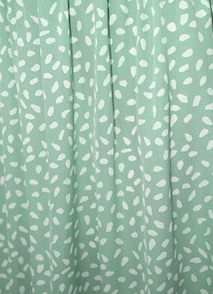 Hello Sweetheart Mint Green Print Flutter Sleeve Maxi Dress image9