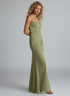 Azazie Teyana Pistachio Bridesmaid Dresses | Azazie