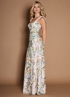 Amarie Blush Pink Multi Maxi Dress image4