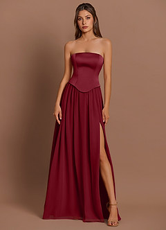 Cadence Merlot Maxi Dress image4