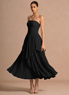 Kerensa Black Midi Dress image5