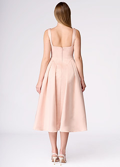 Liora Blush Pink Midi Dress image6
