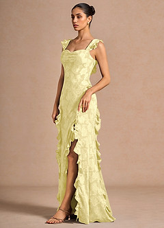 Robe Maxi Sorbet Au Citron Barsha image5