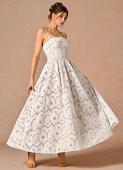 Damiana Vit Maxiklänning image4