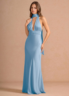 Linnea Haze Blue Maxi Dress image5