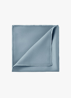 front Stretch Satin Pocket Square