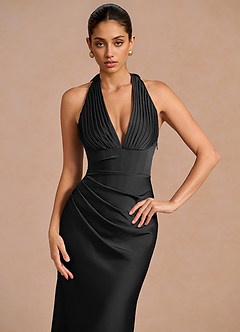 Vestido Negro Largo Lavenia image4