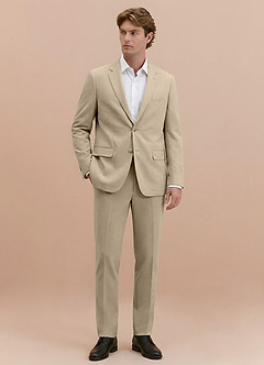 front Miles Donc Ensemble pantalon en seersucker