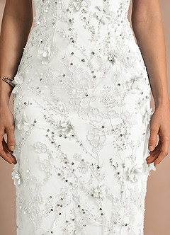 Robe Mi-Longue Blanc Norisse image7