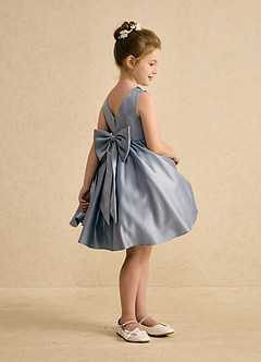 front Zweiteiliges Mini-Haarkamm-Set mit Blumenmuster