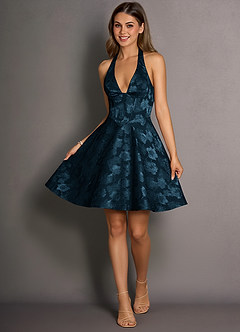 Kleid Isabeau Marine image4