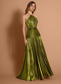 Cailin Aceituna Vestido largo image4