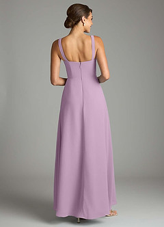 Azazie Debra Bridesmaid Dresses Wisteria A-Line with Pockets Chiffon Convertible Dress image6