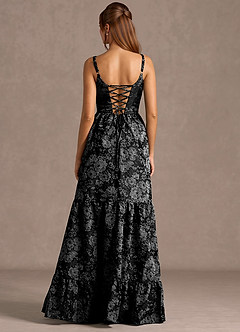 Fayra Black Emerald Maxi Dress image2