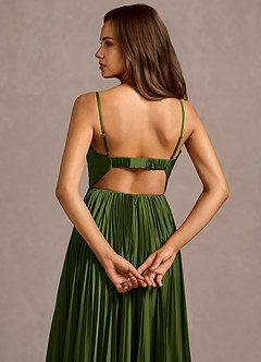 Kaia Olive Green Maxi Dress image6