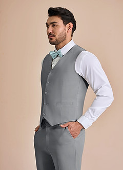 front William Grey Comfort Blend Suit Vest