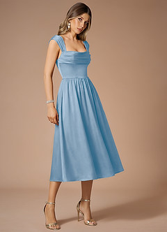 Dana Haze Blue Midi Dress image4