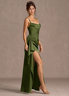 Thora Olive Robe de bal image3