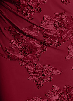 Melian Burgundy Maxi Dress image7