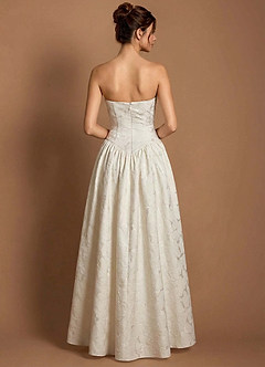 Maxi jurk Astra Franse Witte image2