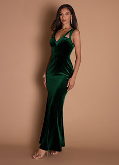vestido Maxi Caçador Verde Tania image4