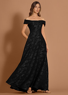 Miranda Black Maxi Dress image1