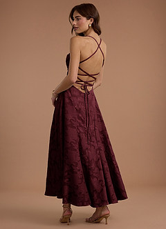 Irelia Wine Maxi Dress image6