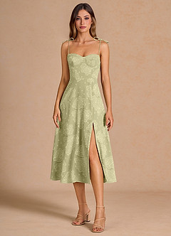 Ophelie Celadon Midi Dress image1