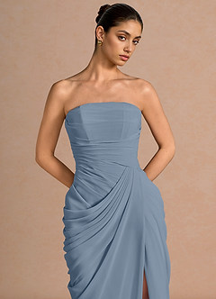 Kaavia Dusty Blue Maxi Dress image5