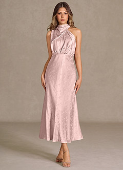 Lumi Peony Pink Floral Maxi Dress image4