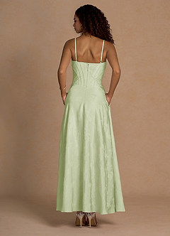 Clementine Light Green Maxi Dress image2