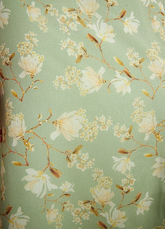 Azazie Saige Bridesmaid Dresses Agave Bloom Floral A-Line Off the Shoulder Bloom Convertible Dress image8