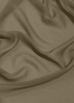 Azazie Eren Robes de demoiselle d'honneur Robe Fourreau en Mousseline de soie Asymétrique Vert Saule image11