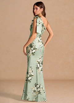 Abito Lungo Viti Floreali Calyra image2