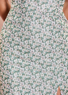 Loria Garden Moss Maxi Dress image8
